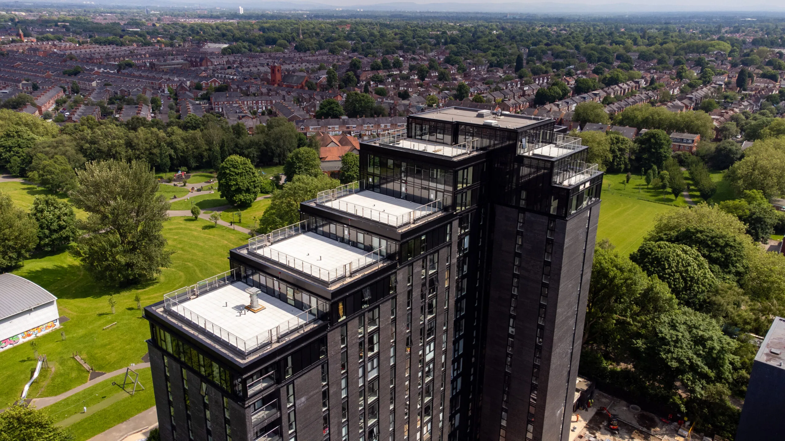 Balcony waterproofing at Urban Green