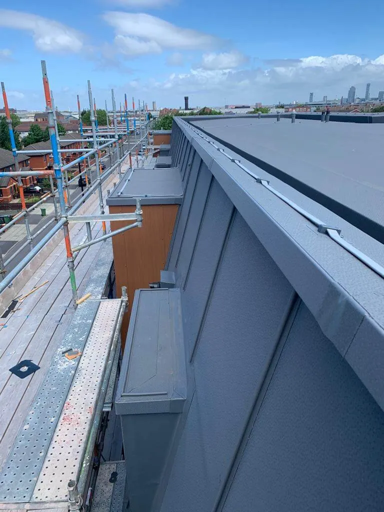 Conway Point Birkenhead roof installation