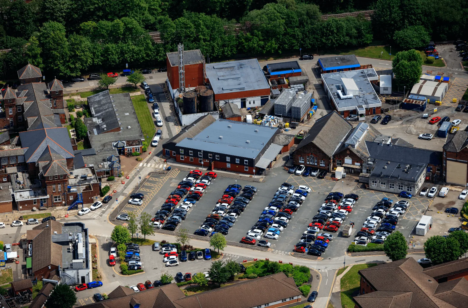 Liquid applied roofing works at Warrington and Halton Teaching Hospitals
